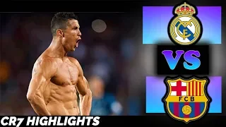 CR7 HIGHLIGHTS: Real Madrid vs Barcelona HD 1080i 13/8/2017