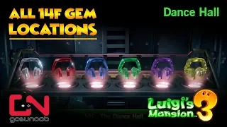 Luigi's Mansion 3 All 14F Gem Locations - Dance Hall Gems