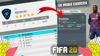 COMO TENER A LAS LEYENDAS EN MODO CARRERA FIFA 20 PS4 XBOX ONE