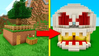 КАК Я СТРОИЛ РАНЬШЕ И КАК СТРОЮ СЕЙЧАС В МАЙНКРАФТ 100% ТРОЛЛИНГ ЛОВУШКИ MINECRAFT АЛЕКСБОЙ