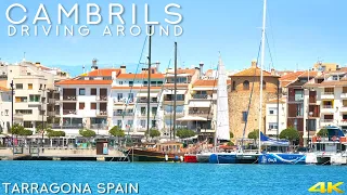 Tiny Tour | Cambrils Spain | Driving in the Mediterranean coastal town Cambrils 2020 May