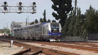 10/09/21 Railfanning Fullerton Feat. NS 1035 On point, BNSF 4723, Amtrak & last shot of Searchlights