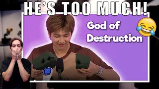 HE'S TOO MUCH! (RM Being the God of Destruction | Reaction)