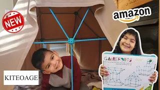 Build a fort!  | #kidsbunker | #Kiteoage | #amazonfind