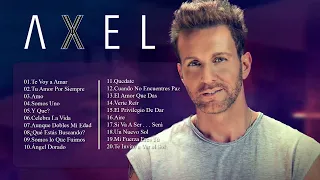 Axel Exitos - Top 20 mejores canciones del Axel - Lo mejor del ayer