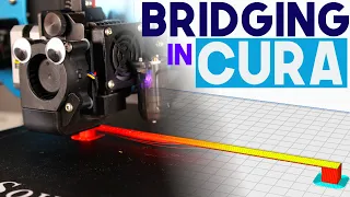 3D Print on thin air! How and when to use bridging in your Cura printing process.