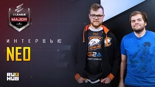 Интервью с игроком Virtus.pro - Filip "NEO" Kubski  @ ELEAGUE Major