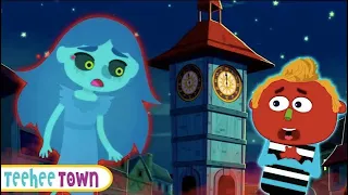 Spooky Clock Song For Halloween + Spooky Scary Skeletons Songs By Teehee Town