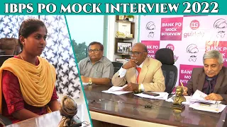 IBPS PO MOCK INTERVIEW - 8 | Ms.PAVITRA |  | 2022 IBPS PO MOCK INTERVIEW | cwj