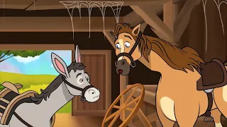 Il Cavallo E L’asino - Fiabe Italiane - Italian Fairy Tales