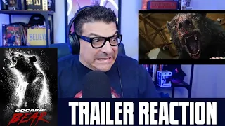 COCAINE BEAR | Official Trailer Reaction!! | Universal Pictures