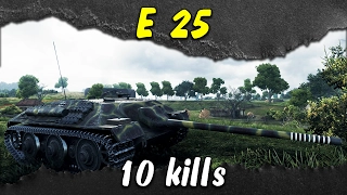 World of Tanks - E 25, 1 vs 6 | 4,5k damage, 10 kills and 13k Wn8