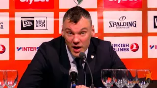 Šarūnas Jasikevičius: „Mums ši grupė yra per stipri“