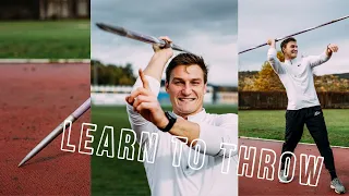 How to throw the javelin | #4 | Basic throwing exercises with the javelin