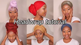 HEADWRAP TUTORIAL || 8 quick and easy headwrap styles for any occasion