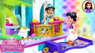 Jasmine & Aladdin's Palace Adventures - Lego Disney Princess Build & Silly Play Kids Toys Review