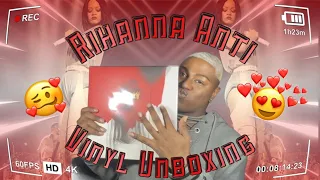 RHIANNA ANTI ALBUM (VINYL UNBOXING) RED EXCLUSIVE