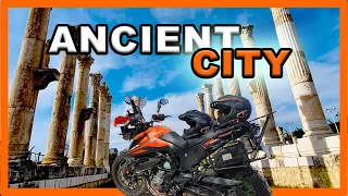 |S1-Ep41| - Visiting the Ancient City in Mersin and a Prep for Kapadokya Trip #motovlog #ktm390adveN