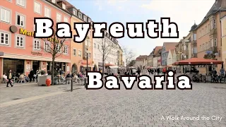 Bayreuth Marktplatz Bavaria 2024 Walking Tour: Explore Maximilian Platz!