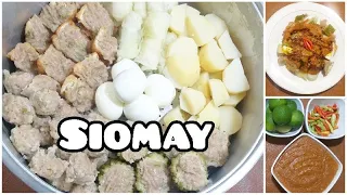 RESEP SIOMAY AYAM BANDUNG KOMPLIT TERENAK LENGKAP DENGAN SAMBAL KACANGNYA