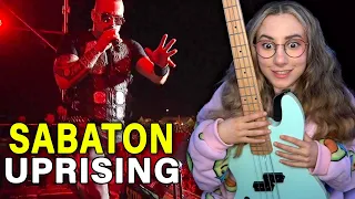 SABATON - Uprising (LIVE) | Singer Bassist Musician Reacts