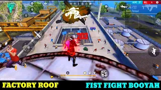 free fire factory nairi Vs k fist fight - ff king of factory clash battle 1 Vs 1 - factory challenge