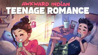 Desi Rom-Com | Funny Animated Video on Awkward Teenage Romance | Cute Valentine's Day Special