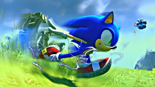 Sonic Frontiers : Marza Sonic Run Cycle