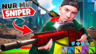 Die NUR SNIPER Challenge in FORTNITE *SEASON 2*! 🎯 😈