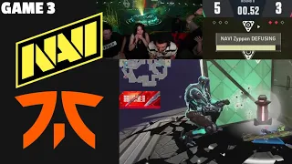 Tarik's Reaction to FNC vs NAVI | GAME 3 | 2023 VCT LOCK//IN