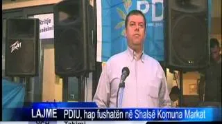 PDIU, hap fushatën në Shalsë Komuna Markat