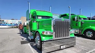 Fun  Beautiful Big Semi Trailers Trucks at MATS Truck Show