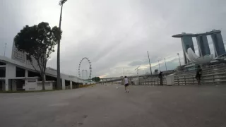 6.9 km Run around the Marina Bay