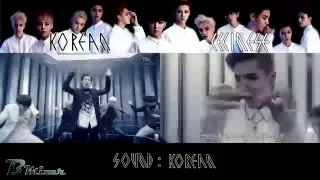 EXO - Overdose | Korean - Chinese MV Comparison (ver.A)