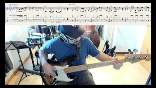 VULFPECK /// New Guru bass playalong with tabs and notation by Oscar Harboe