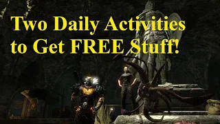 ESO Two Daily Activities That Give You FREE Stuff!