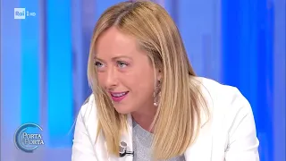 Giorgia Meloni da Bruno Vespa a Porta a Porta, assolutamente da non perdere!