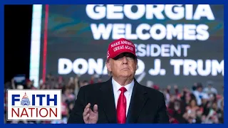 Former President Trump Bashes Fourth Criminal Indictment | Faith Nation - August 15, 2023