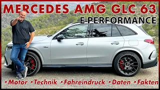 Mercedes AMG GLC 63 S - Das Performance Kompakt SUV? Probefahrt Motor Sound Preis Test Review 2023