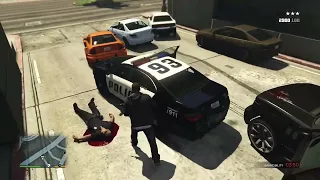 GTA 5: Franklin Taunting Cops!