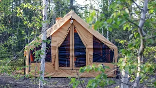 The Crazy Canvas Air Tent. Dog Appears