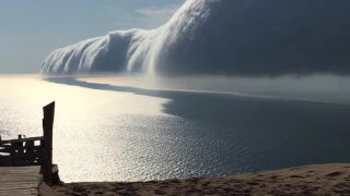Roll Cloud Over Lake Michigan June 11, 2016