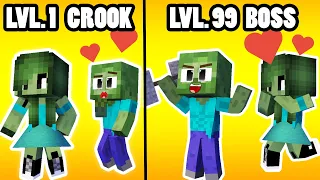 Crook vs Boss. Zombie life - Minecraft Animation