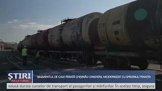 Segmentul de cale ferată Chișinău - Ungheni, modernizat cu sprijinul Franței