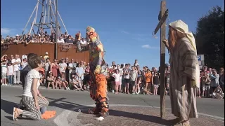 Karcocha in Mirabilia Festival . Italy 2017 © клоун مهرج