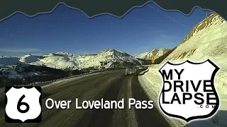 US 6 over Loveland Pass: Silverthorne to I-70