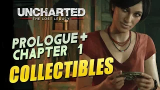 Uncharted: The Lost Legacy - Prologue + Chapter 1 Collectibles (All Treasures, Photos,...)