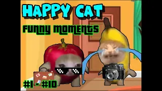 Banana Cat and Friends P.1 - P10 | Happy Cat Funny Moments Full