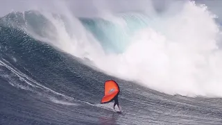 Kai Lenny Big Wave Wing Tow surf at Jaws Pe'ahi 12 2 20