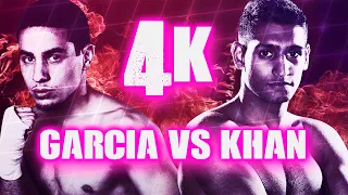 Danny Garcia vs Amir Khan (Highlights) 4K